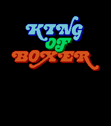 King of Boxer (English) Title Screen